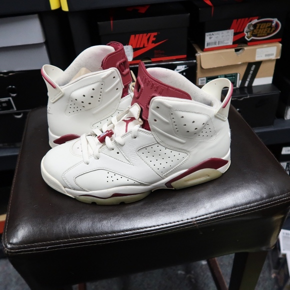 Nike Jordan Other - Nike Air Jordan 6 Crimson size 10.5